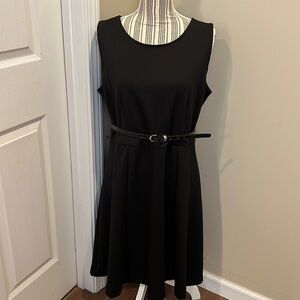212 Collection Black Cocktail Party Dress Size Large